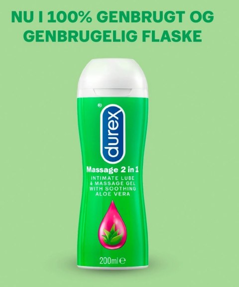 Durex Play 2in1 - Żel Aloesowy Masujący I Smarujący 200ml Durex Durex Play 2in1 - Żel Aloesowy Masujący I Smarujący 200ml Durex