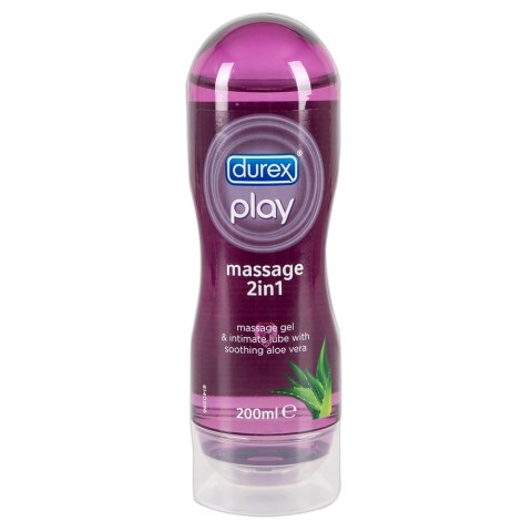 Durex Play 2in1 - Żel Aloesowy Masujący I Smarujący 200ml Durex Durex Play 2in1 - Żel Aloesowy Masujący I Smarujący 200ml Durex