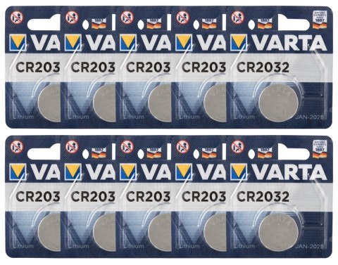 Varta - Bateria Litowa CR2032 10x1 Varta Varta - Bateria Litowa CR2032 10x1 Varta