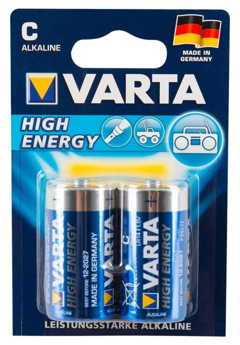 Varta - Baterie Alkaiczne C LR14 1,5 V 2szt Varta Varta - Baterie Alkaiczne C LR14 1,5 V 2szt Varta