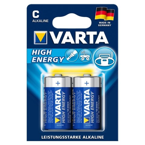 Varta - Baterie Alkaiczne C LR14 1,5 V 2szt Varta Varta - Baterie Alkaiczne C LR14 1,5 V 2szt Varta