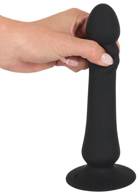 Black Velvets - Wibrator Analny Z Przyssawką I Pilotem 20 cm Czarny Black Velvets Black Velvets - Wibrator Analny Z Przyssawką I Pilotem 20 cm Czarny Black Velvets