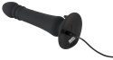Black Velvets - Wibrator Analny Z Przyssawką I Pilotem 20 cm Czarny Black Velvets