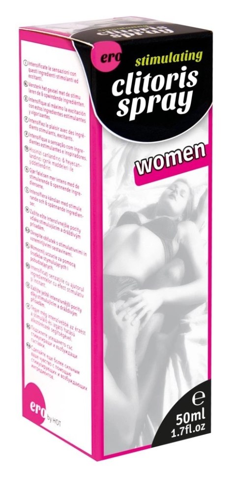 Clitoris Spray - Stymulujący Spray Na Łechtaczkę 50ml HOT Clitoris Spray - Stymulujący Spray Na Łechtaczkę 50ml HOT