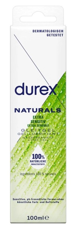 Durex Naturals - Naturalny Lubrykant Wodny 100ml Durex