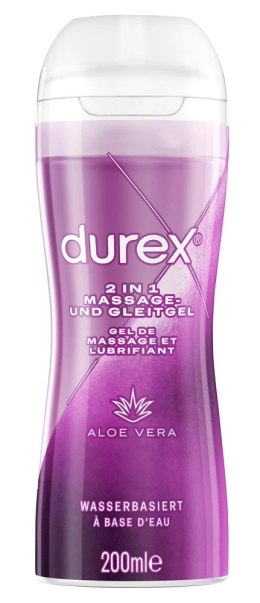 Durex Play 2in1 - Żel I Smar Do Masażu Aloes 200ml Durex