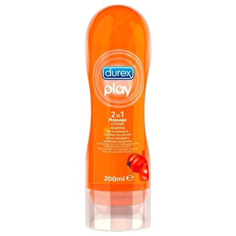 Durex Play 2in1 - Żel I Smar Do Masażu Guarana 200ml Durex Durex Play 2in1 - Żel I Smar Do Masażu Guarana 200ml Durex
