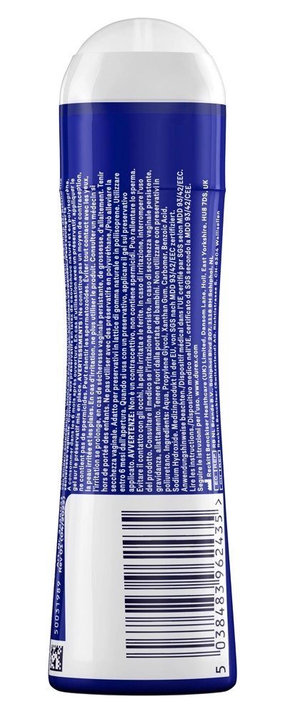 Durex Play Feel - Żel Wodny Nawilżający 50ml Durex Durex Play Feel - Żel Wodny Nawilżający 50ml Durex