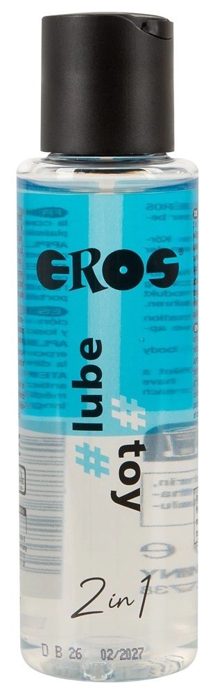 EROS - Lubrykant 2in1 Do Nawilżania Podczas Seksu I Zabawek Erotycznych 100 ml Eros