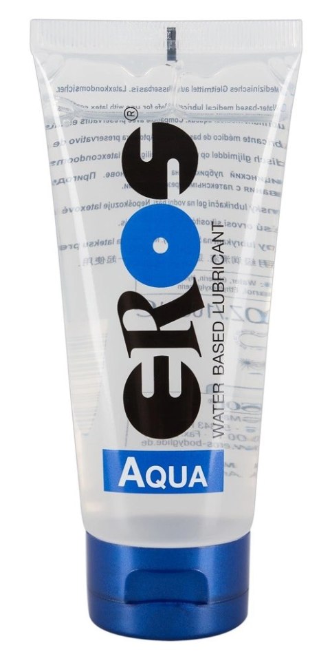 EROS - Wodny Lubrykant Nawilżający Aqua 200 ml Eros EROS - Wodny Lubrykant Nawilżający Aqua 200 ml Eros