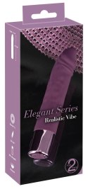 Elegant Series - Realistyczny Mini Wibrator Fioletowy 14cm Elegant Series