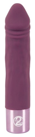 Elegant Series - Realistyczny Mini Wibrator Fioletowy 14cm Elegant Series