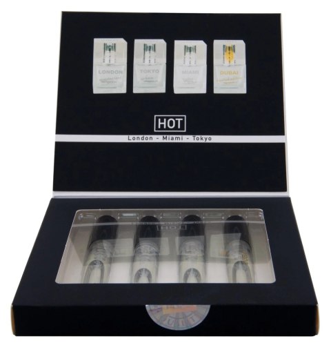 Feromony Dla Mężczyzn 4x5ml - HOT Pher. Tester Box Men 4x5ml HOT Feromony Dla Mężczyzn 4x5ml - HOT Pher. Tester Box Men 4x5ml HOT