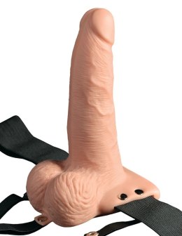 Fetish Fantasy Series - Naturalne Dildo Z Elastycznym Paskiem I 10 Trybami Wibracji Fetish Fantasy Series