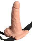 Fetish Fantasy Series - Naturalne Dildo Z Elastycznym Paskiem I 10 Trybami Wibracji Fetish Fantasy Series