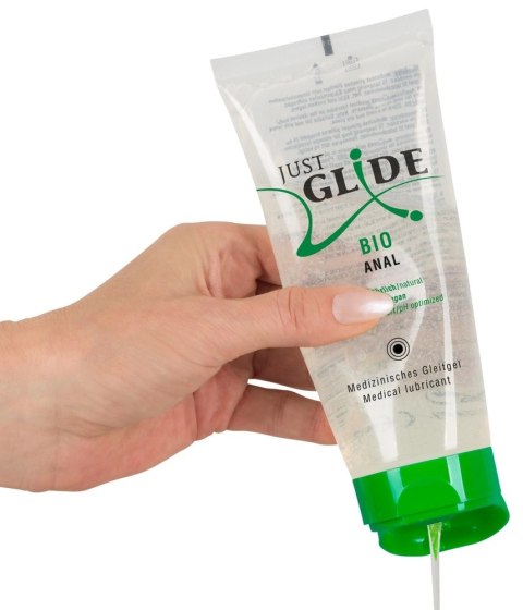 Just Glide Bio Anal - Organiczny Lubrykant Analny Na Bazie Wody 200 ml Just Glide Just Glide Bio Anal - Organiczny Lubrykant Analny Na Bazie Wody 200 ml Just Glide