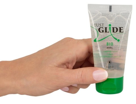 Just Glide Bio Anal - Organiczny Lubrykant Analny Na Bazie Wody 50 ml Just Glide Just Glide Bio Anal - Organiczny Lubrykant Analny Na Bazie Wody 50 ml Just Glide
