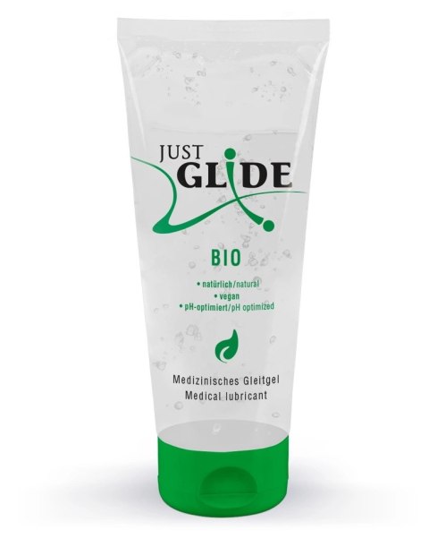 Just Glide Bio - Organiczny Lubrykant Nawilżający Na Bazie Wody 200 ml Just Glide Just Glide Bio - Organiczny Lubrykant Nawilżający Na Bazie Wody 200 ml Just Glide