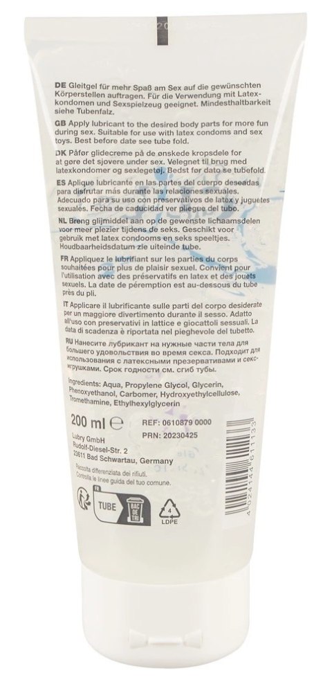 Just Glide - Nawilżający Lubrykant Do Zabawek Erotycznych 200ml Just Glide Just Glide - Nawilżający Lubrykant Do Zabawek Erotycznych 200ml Just Glide