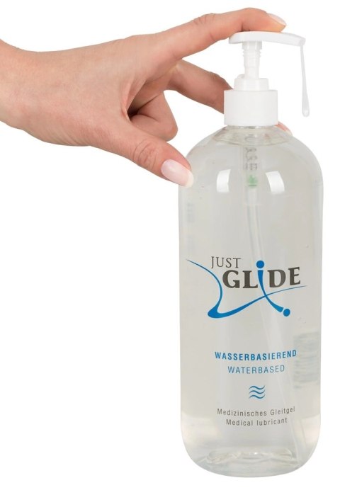 Just Glide - Nawilżający Lubrykant Na Bazie Wody 1L Just Glide Just Glide - Nawilżający Lubrykant Na Bazie Wody 1L Just Glide