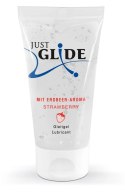 Just Glide - Nawilżający Lubrykant Na Bazie Wody Truskawkowy 50 ml Just Glide