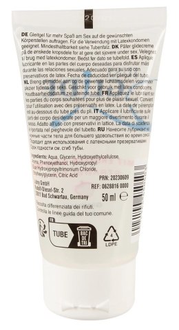 Just Glide - Nawilżający Lubrykant Na Bazie Wody Truskawkowy 50 ml Just Glide
