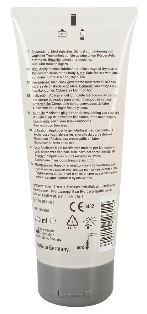 Just Glide Performance - Lubrykant Medyczny Na Bazie Wody I Silikonu 200 ml Just Glide Just Glide Performance - Lubrykant Medyczny Na Bazie Wody I Silikonu 200 ml Just Glide