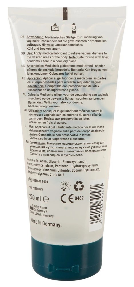 Just Glide Premium - Nawilżający Lubrykant Wodny Premium 200 ml Just Glide Just Glide Premium - Nawilżający Lubrykant Wodny Premium 200 ml Just Glide