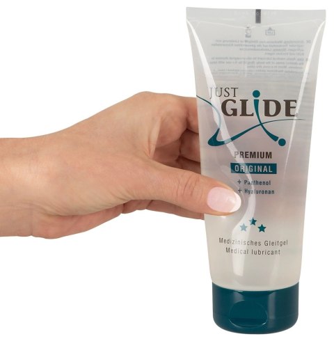 Just Glide Premium - Nawilżający Lubrykant Wodny Premium 200 ml Just Glide Just Glide Premium - Nawilżający Lubrykant Wodny Premium 200 ml Just Glide