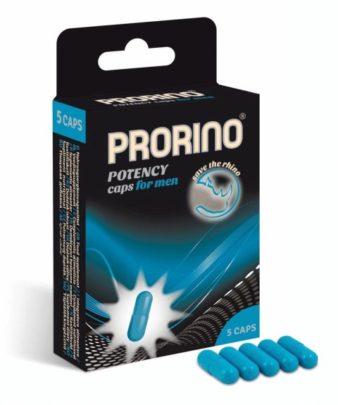 Kapsułki Na Potencję Dla Mężczyzn 5 szt - Prorino Potency 5pcs HOT Kapsułki Na Potencję Dla Mężczyzn 5 szt - Prorino Potency 5pcs HOT