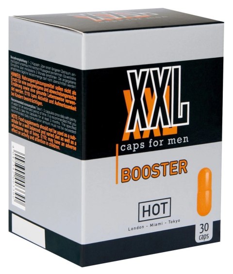 Kaspułki Wzmacniające Wzwód 30 szt - XXL Caps Booster for men 30 HOT Kaspułki Wzmacniające Wzwód 30 szt - XXL Caps Booster for men 30 HOT