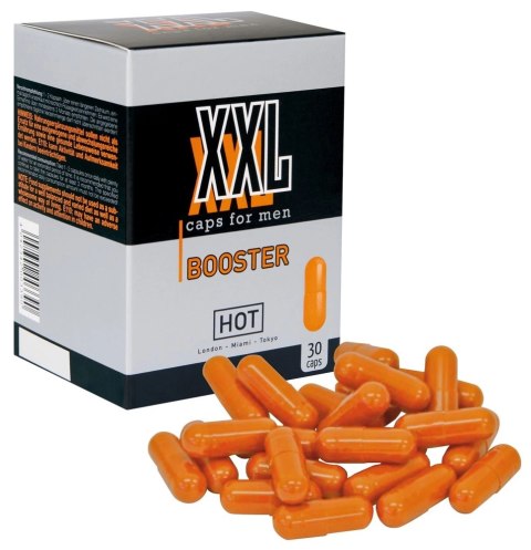 Kaspułki Wzmacniające Wzwód 30 szt - XXL Caps Booster for men 30 HOT Kaspułki Wzmacniające Wzwód 30 szt - XXL Caps Booster for men 30 HOT