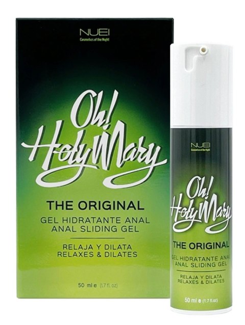 NUEI - Żel Analny Na Bazie Wody Z Nasion Konopi Holy Mary Anal Gel 50 ml NUEI NUEI - Żel Analny Na Bazie Wody Z Nasion Konopi Holy Mary Anal Gel 50 ml NUEI