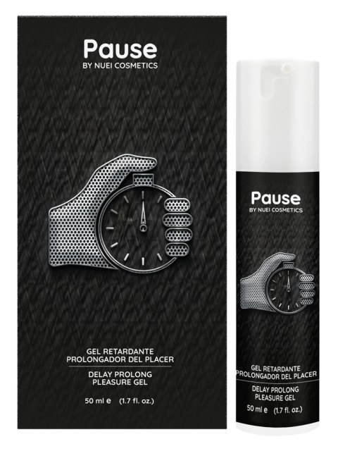 NUEI - Żel Na Penisa Dla Dłuższej Przyjemności Pause Delay Prolong Gel 50 ml NUEI NUEI - Żel Na Penisa Dla Dłuższej Przyjemności Pause Delay Prolong Gel 50 ml NUEI