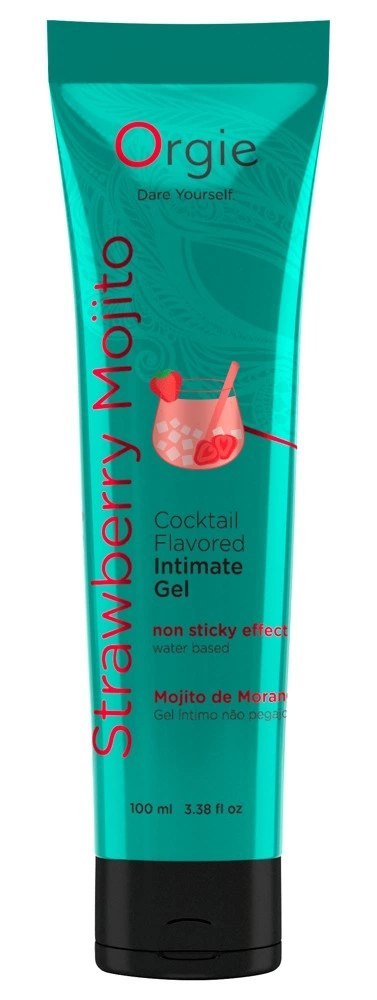 Orgie - Żel Intymny Do Seksu Oralnego Strawberry Mojito 100 ml Orgie Orgie - Żel Intymny Do Seksu Oralnego Strawberry Mojito 100 ml Orgie