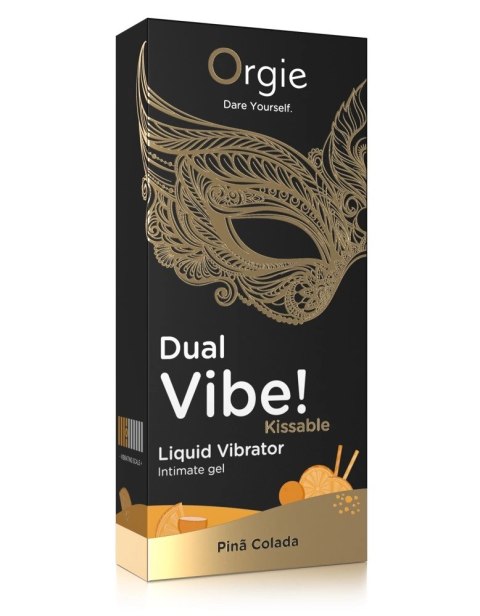 Orgie - Żel Intymny Z Efektem Wibracji Dual Vibe Pina Colada 15 ml Orgie Orgie - Żel Intymny Z Efektem Wibracji Dual Vibe Pina Colada 15 ml Orgie