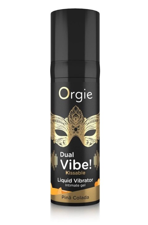 Orgie - Żel Intymny Z Efektem Wibracji Dual Vibe Pina Colada 15 ml Orgie Orgie - Żel Intymny Z Efektem Wibracji Dual Vibe Pina Colada 15 ml Orgie