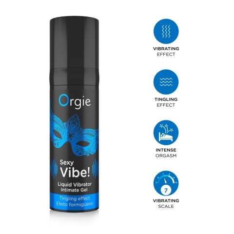 Orgie - Żelowy Wibrator W Płynie Liquid Vibrator 15 ml Orgie Orgie - Żelowy Wibrator W Płynie Liquid Vibrator 15 ml Orgie