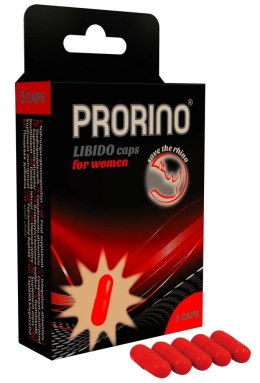 Prorino - Kapsułki Pobudzające Dla Kobiet 5 szt PRORINO
