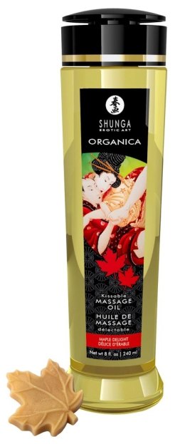 Shunga - Jadalny Olejek Do Masażu Syrop Klonowy 240 ml Shunga