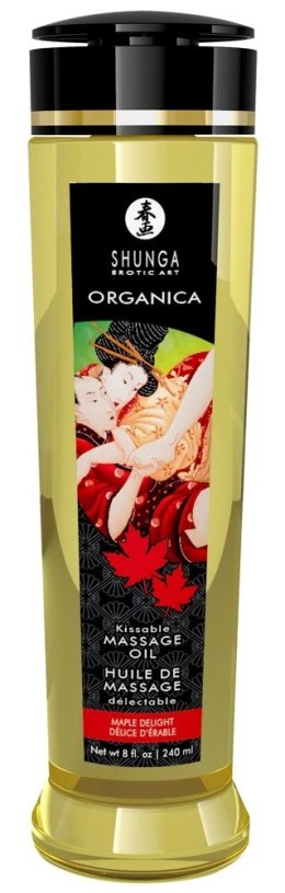 Shunga - Jadalny Olejek Do Masażu Syrop Klonowy 240 ml Shunga