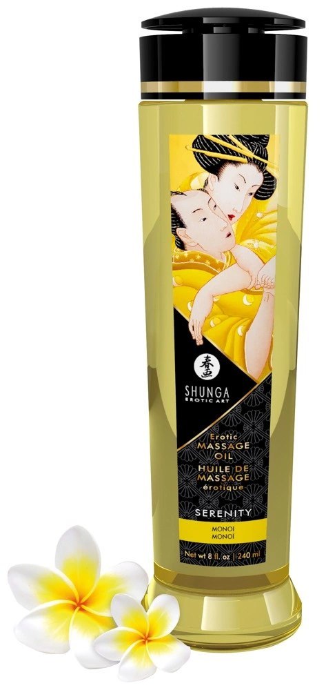 Shunga - Olejek Do Masażu Massage Oil Serenity 240 ml Shunga Shunga - Olejek Do Masażu Massage Oil Serenity 240 ml Shunga