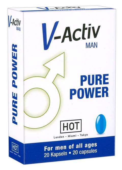 Tabletki Na Potencję 20 szt - V-Activ for Men 20 caps HOT