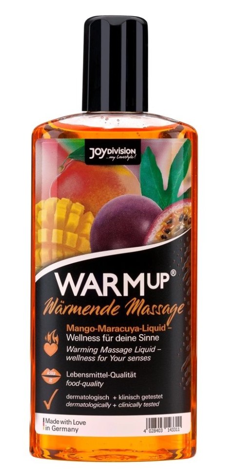 Warmup - Rozgrzewający Płyn Do Masażu Mango I Marakuja 150ml Joydivision Präparate Warmup - Rozgrzewający Płyn Do Masażu Mango I Marakuja 150ml Joydivision Präparate