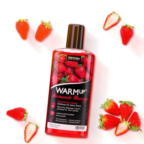Warmup - Rozgrzewający Płyn Do Masażu Truskawka 150ml Joydivision Präparate Warmup - Rozgrzewający Płyn Do Masażu Truskawka 150ml Joydivision Präparate