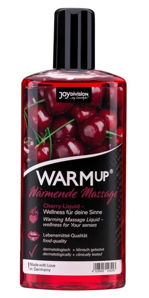 Warmup - Rozgrzewający Płyn Do Masażu Wiśnia 150ml Joydivision Präparate