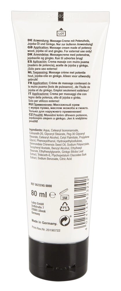 Wzmacniający krem do penisa 80 ml Wzmacniający krem do penisa 80 ml