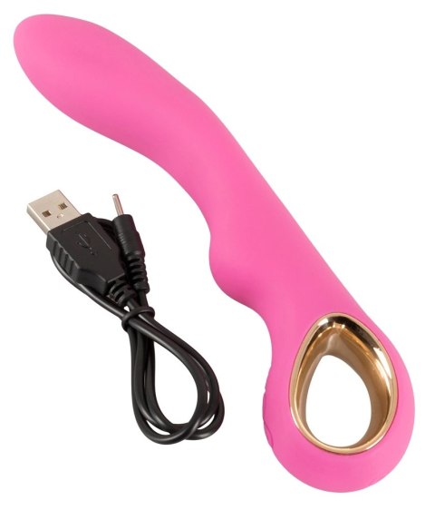 You2Toys - Podwójny wibrator z eleganckim uchwytem You2Toys You2Toys - Podwójny wibrator z eleganckim uchwytem You2Toys