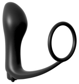 Anal Fantasy - Korek Analny Z Pierścieniem Na Penisa Wibrujący Analfantasy collection