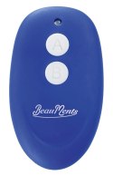 BeauMents - Wibrator Podwójny Z Pilotem Beauments Doppio 2.0 Niebieski BeauMents